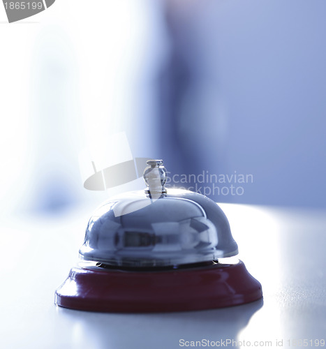 Image of Close up photo of a bell 