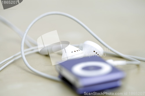 Image of Modern mp3 player