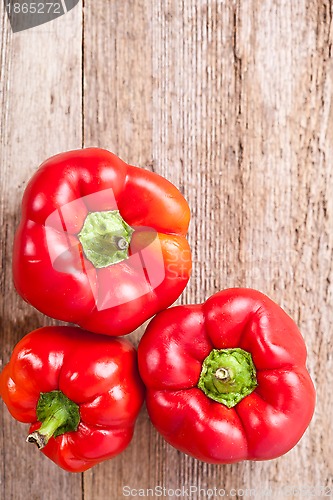 Image of red bell peppers