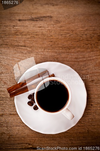 Image of coffee and cinnamon