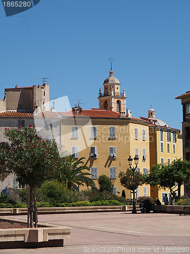 Image of Ajaccio august 2012, city center.