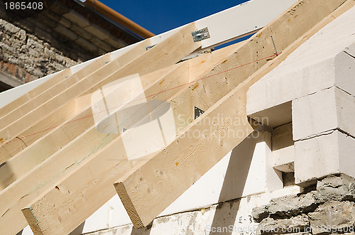 Image of Wooden rafters