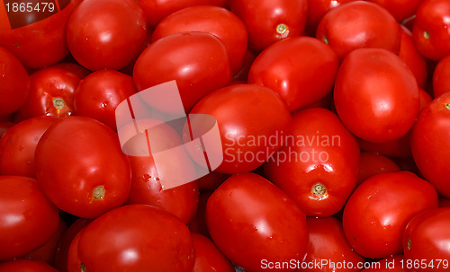 Image of Lot of Red Tomatoes background