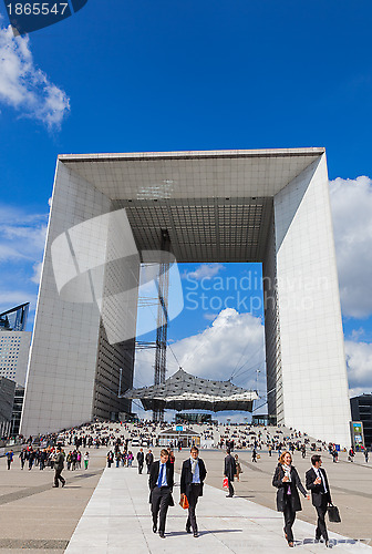 Image of Businesspeople in La Defense