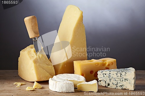 Image of still life with cheese
