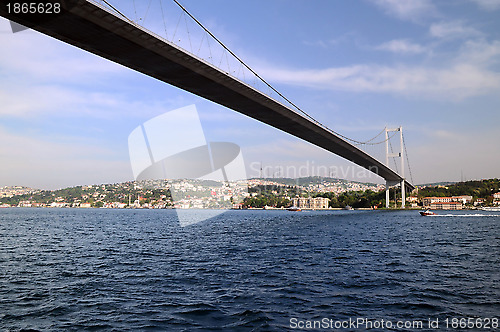 Image of First Bosphorus Bridge in Istanbul