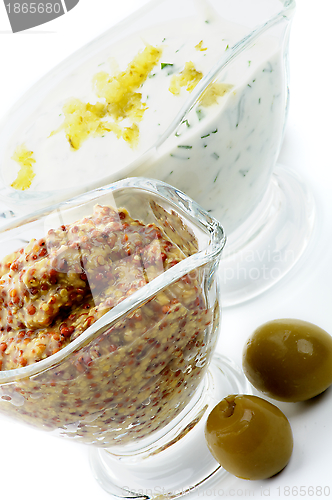 Image of Whole Grain Mustard and Tartar Sauce