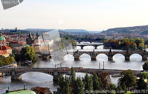Image of Prague bridges 
