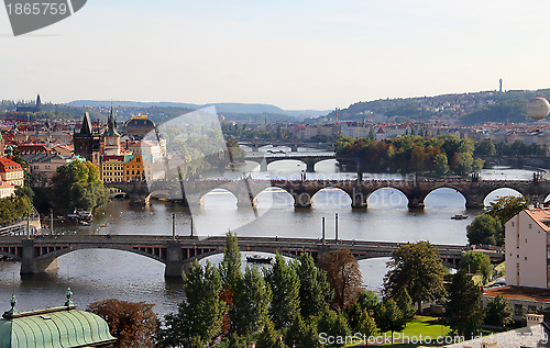 Image of Prague bridges 