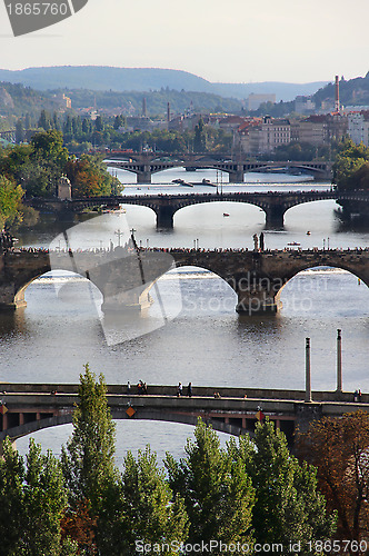 Image of Prague bridges 