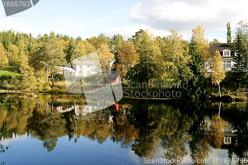 Image of Villas by a dam