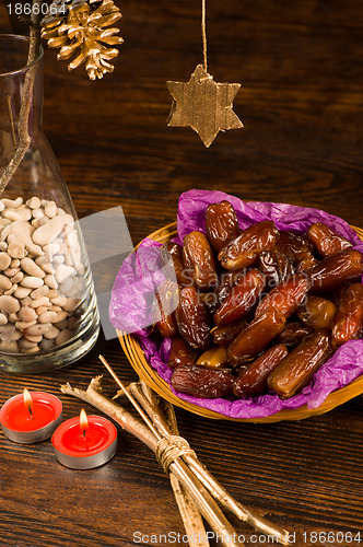 Image of Basket of dates