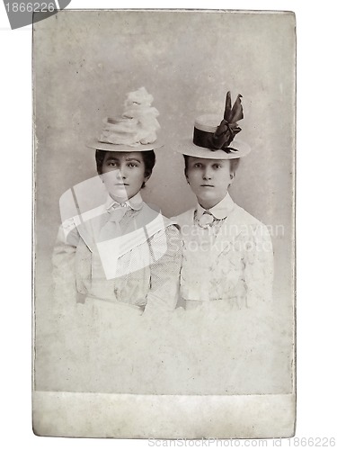 Image of Vintage photo of womens