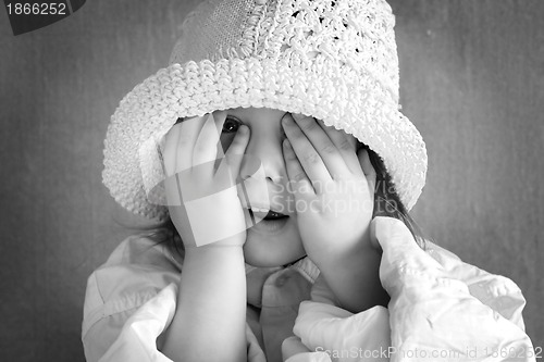 Image of Girl in the cap