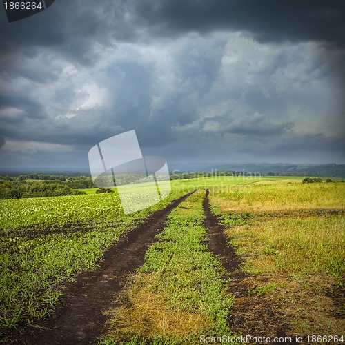 Image of landscape with the sky