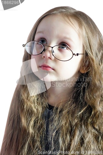 Image of girl with glasses