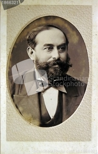 Image of Vintage photo man
