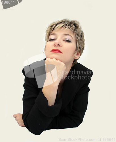 Image of Funny businesswoman