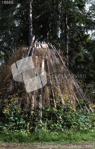 Image of Turf hut.