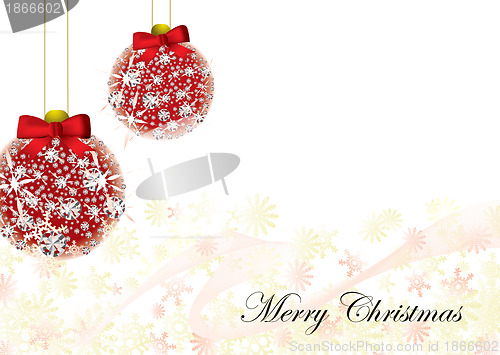 Image of Christmas card background