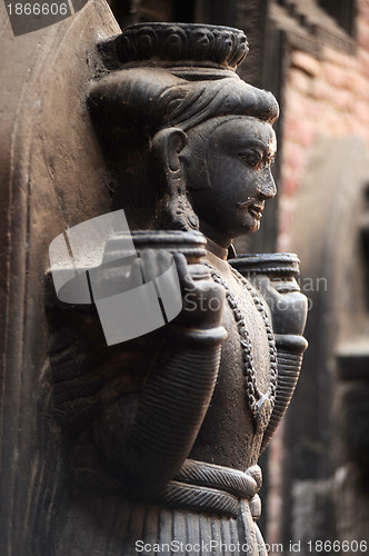 Image of Historical sculptures of buddha