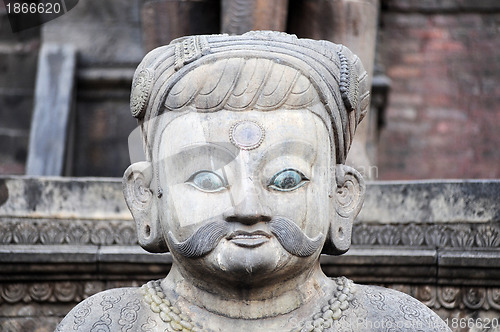 Image of Historical sculptures of buddha