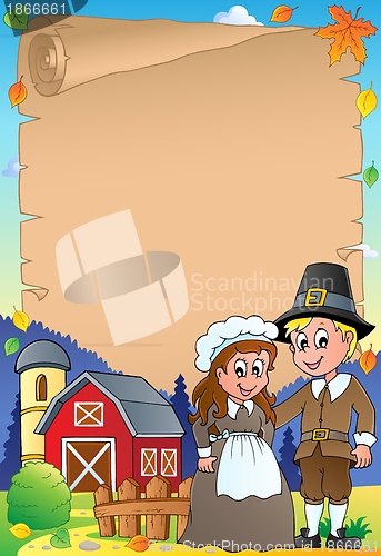 Image of Thanksgiving theme parchment 4