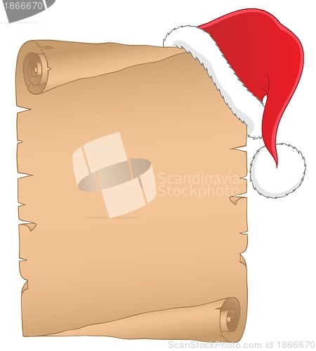 Image of Christmas theme parchment 1