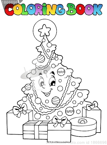 Image of Coloring book Christmas thematics 2