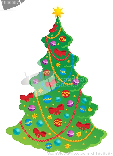 Image of Christmas tree theme 2