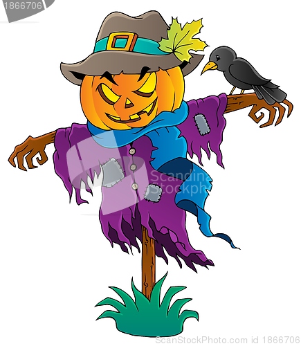 Image of Halloween scarecrow theme image 1