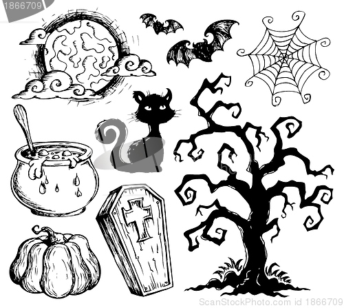 Image of Halloween drawings collection 2
