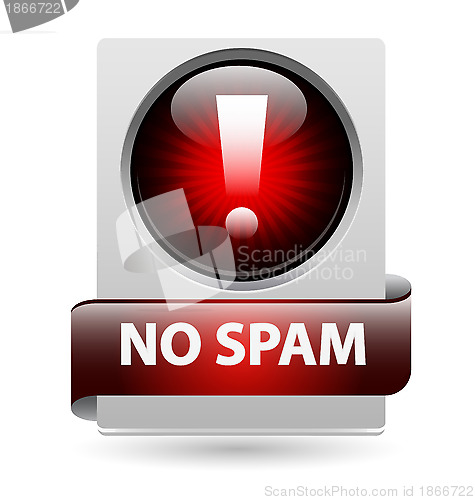 Image of No spam/spaming icon