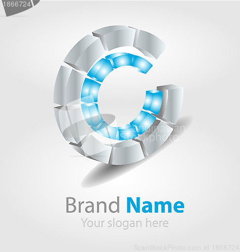 Image of Brand logo blue