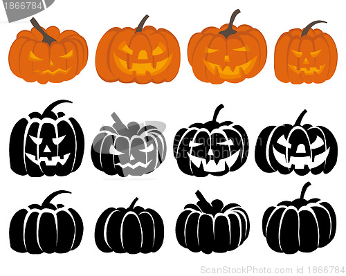 Image of pumpkin set