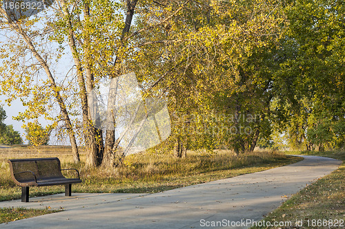 Image of recreational biking trail