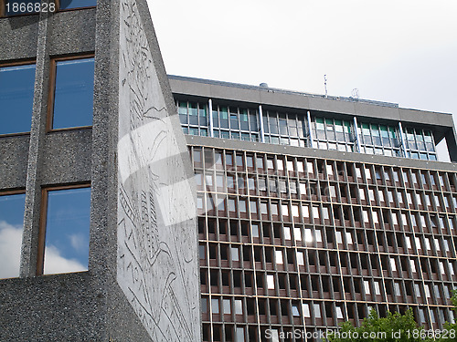 Image of Damaged government building in Oslo