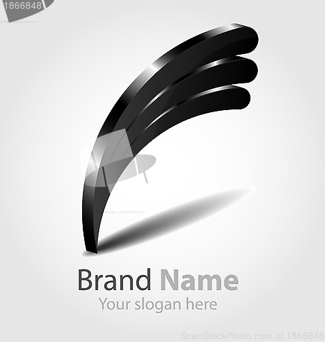 Image of Vector brand black logo