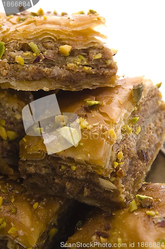 Image of Baklava - traditional middle east sweet desert