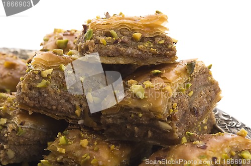 Image of Baklava - traditional middle east sweet desert