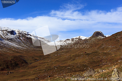 Image of Norwegian autumn landscape