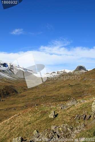 Image of Norwegian autumn landscape