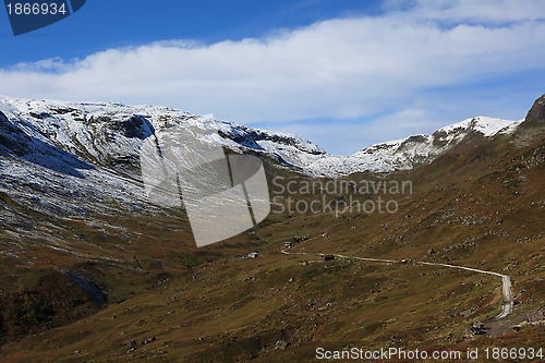 Image of Norwegian autumn landscape