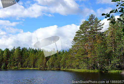 Image of Landscape with lake