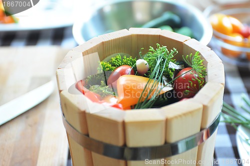 Image of preserving tomatoes