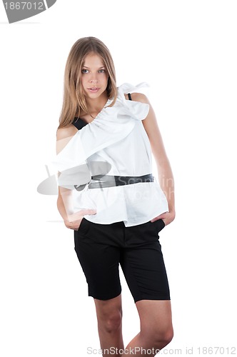 Image of beautiful blond woman