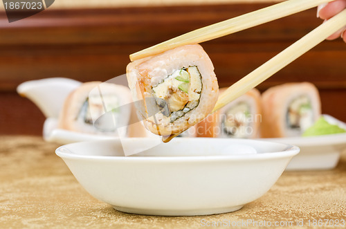 Image of the sushi