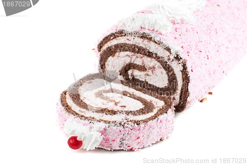 Image of Chocolate Swiss roll