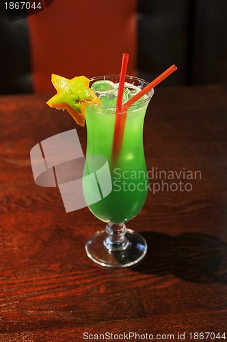 Image of Green cocktail