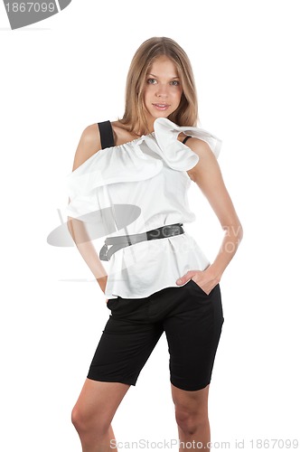 Image of beautiful blond woman